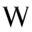 w