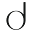d