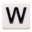 w