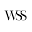 w