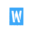 w