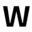 w