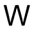 w