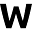 w