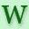 w