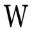 w