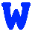 w