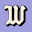 w