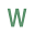 w