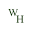 w