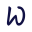 w