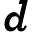 d