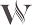 w