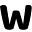 w