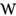 w