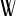 w
