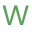 w