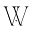 w