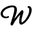 w