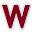 w