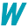 w