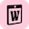 w