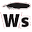 w