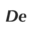 d
