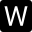w
