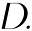 d