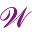 w