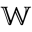 w
