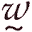 w