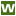 w