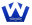 w