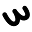 w