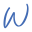 w