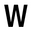w