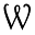 w