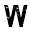 w
