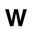 w