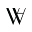 w