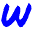 w