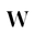 w