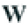 w