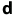 d