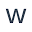 w
