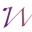 w