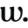w