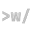 w